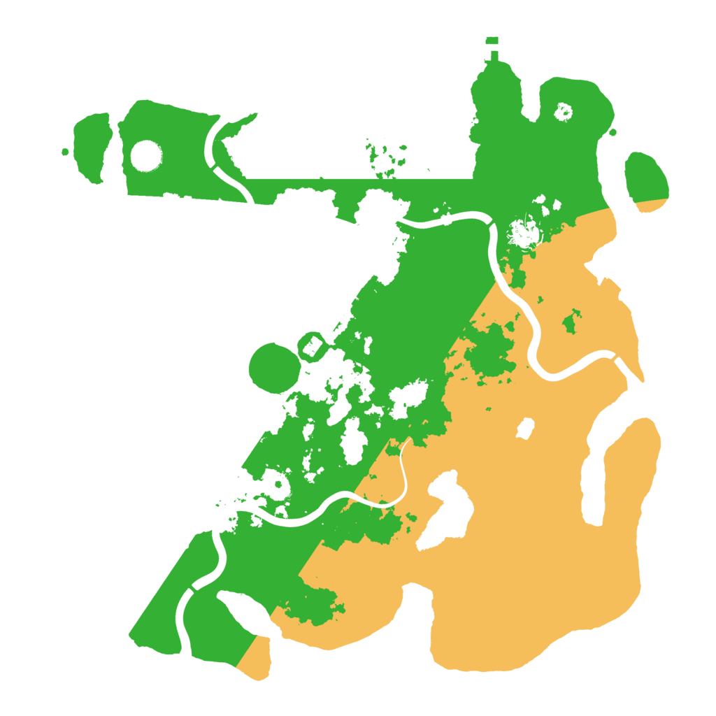Biome Rust Map: Procedural Map, Size: 4000, Seed: 308585762