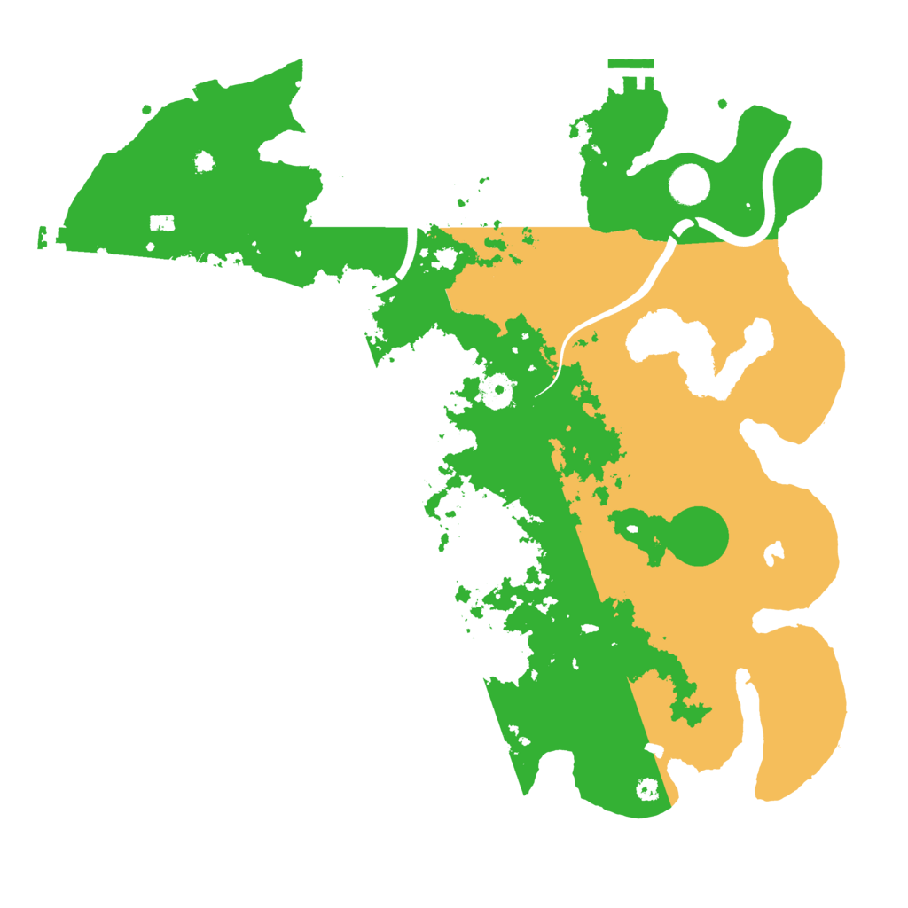 Biome Rust Map: Procedural Map, Size: 4000, Seed: 590835284