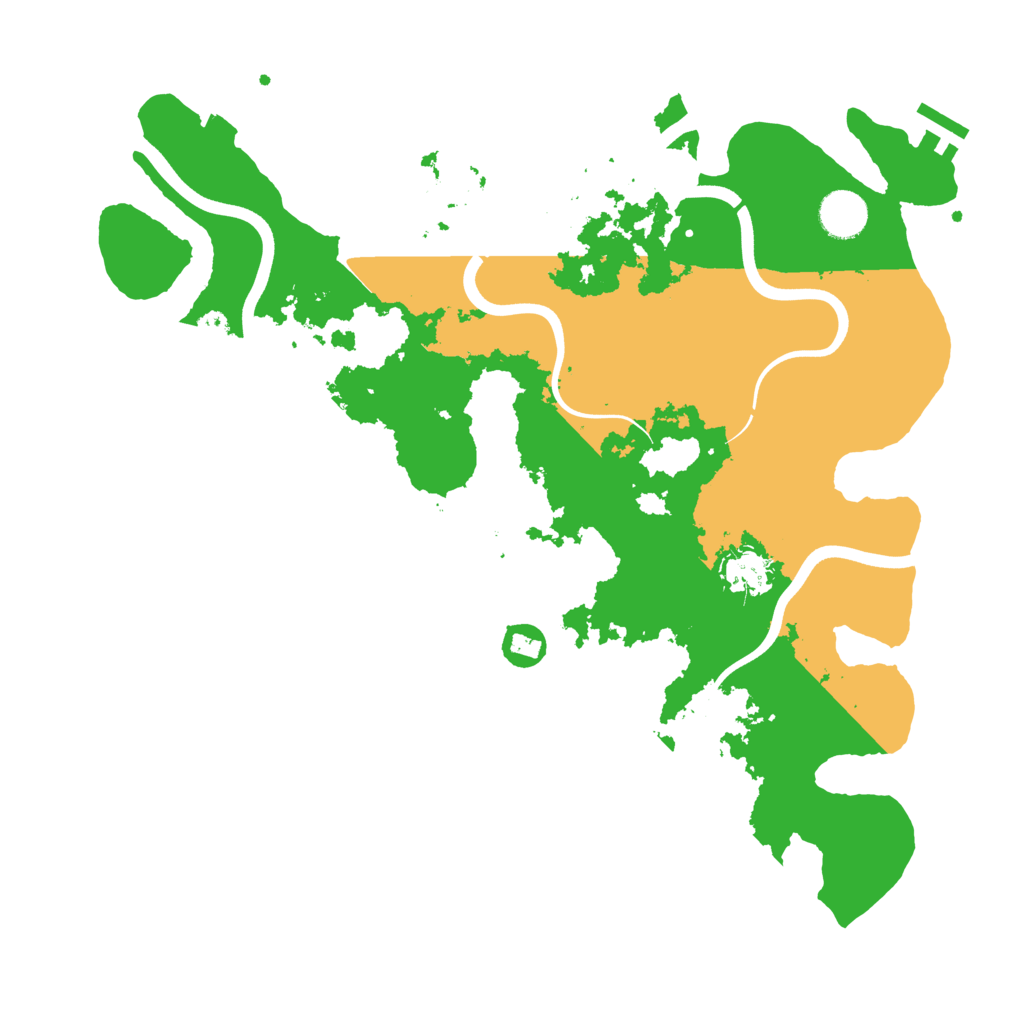 Biome Rust Map: Procedural Map, Size: 3750, Seed: 634978378