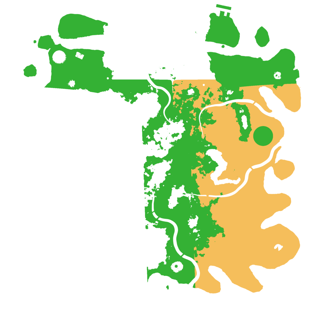 Biome Rust Map: Procedural Map, Size: 4250, Seed: 1897507005