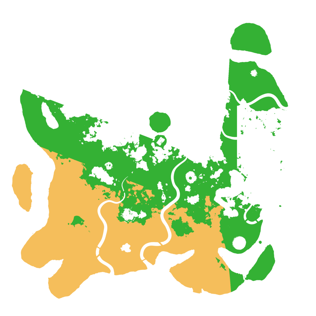 Biome Rust Map: Procedural Map, Size: 4250, Seed: 1209200185