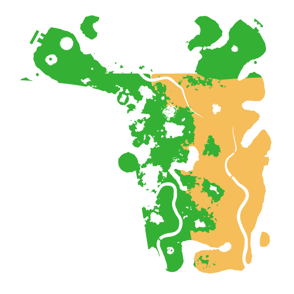 Biome Rust Map: Procedural Map, Size: 4000, Seed: 147460261