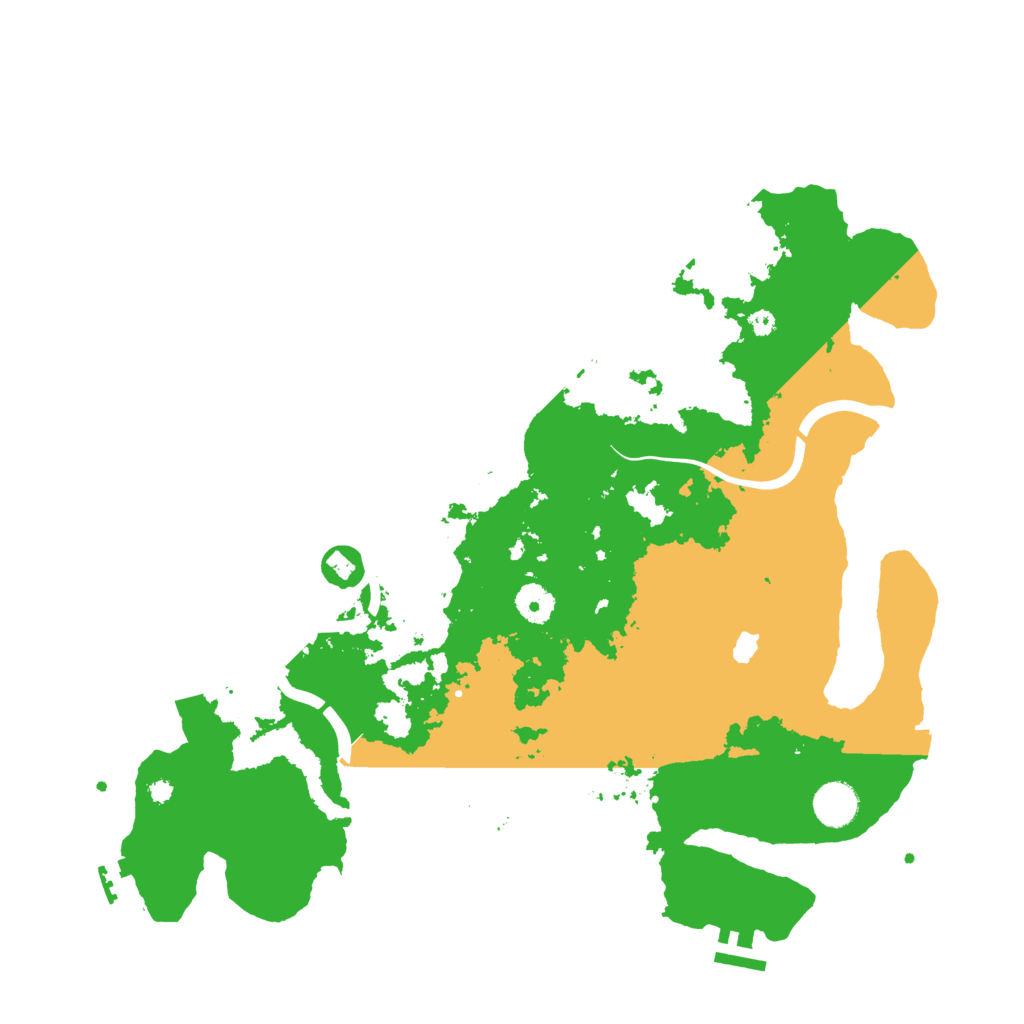Biome Rust Map: Procedural Map, Size: 4000, Seed: 139832544