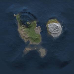 Thumbnail Rust Map: Procedural Map, Size: 1500, Seed: 239823920, 1 Monuments
