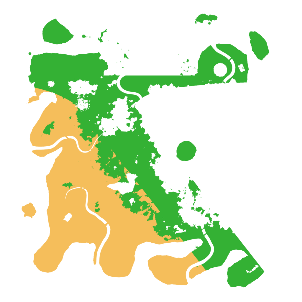 Biome Rust Map: Procedural Map, Size: 4250, Seed: 331140970