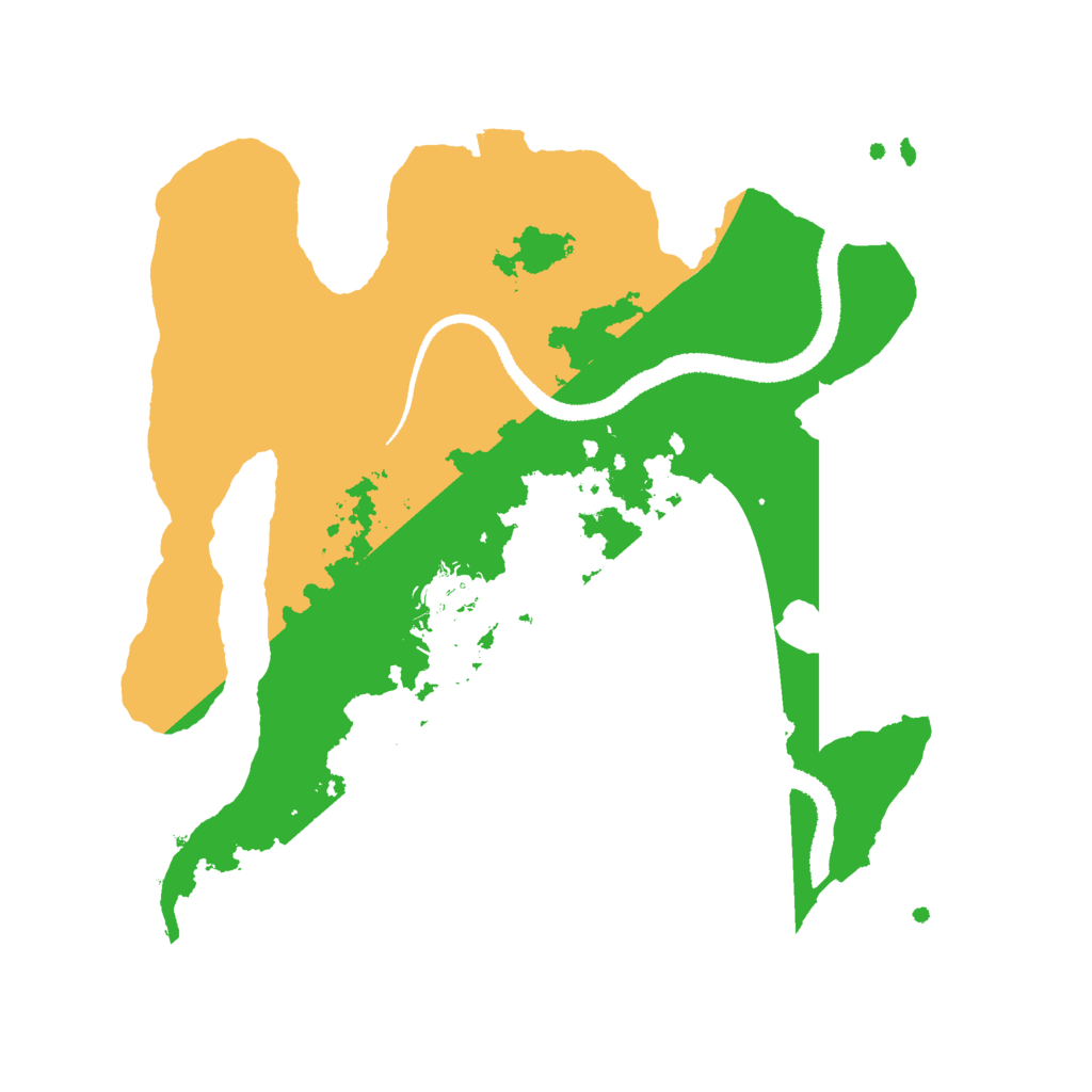 Biome Rust Map: Procedural Map, Size: 2700, Seed: 1838209829