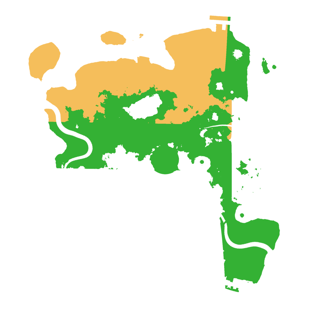 Biome Rust Map: Procedural Map, Size: 3000, Seed: 1511076592