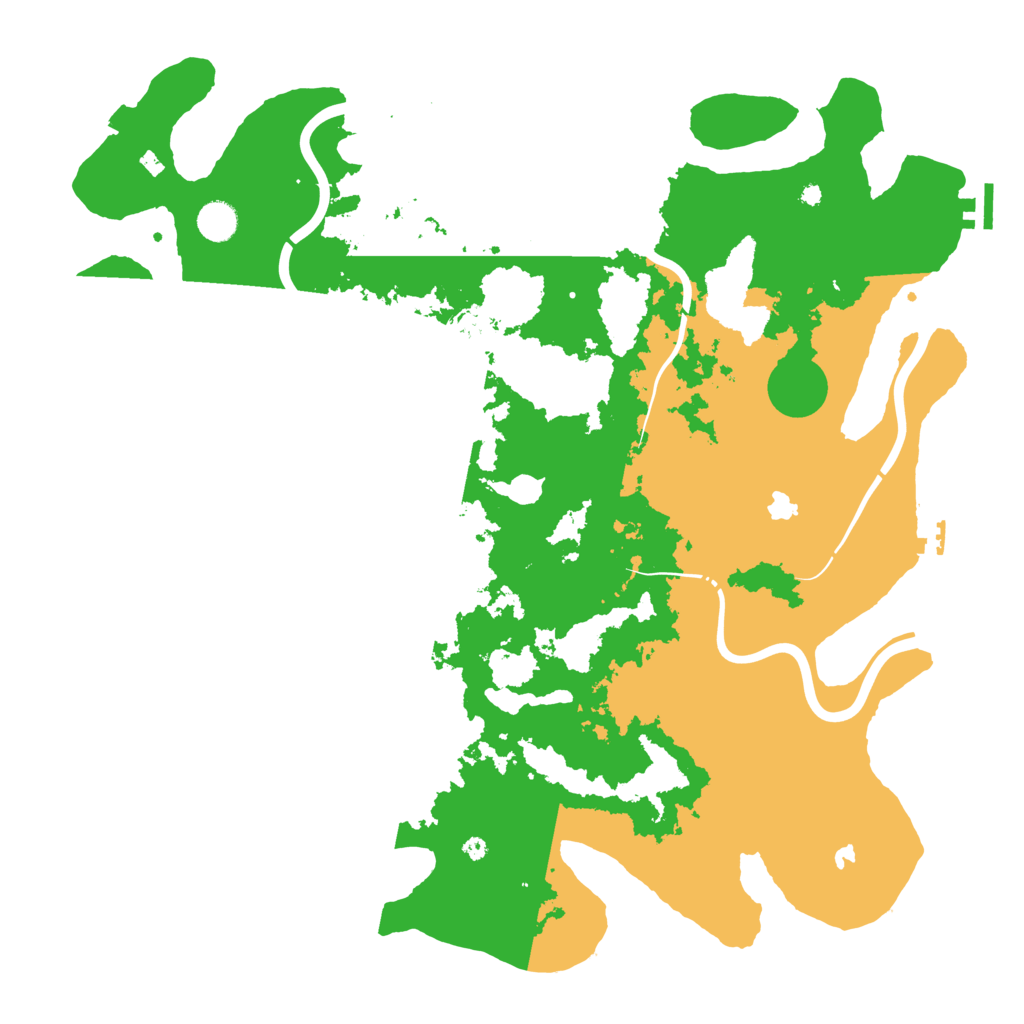 Biome Rust Map: Procedural Map, Size: 4500, Seed: 761727994
