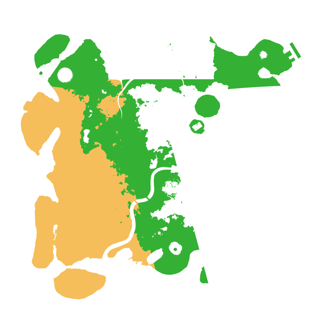 Biome Rust Map: Procedural Map, Size: 3750, Seed: 1625839515