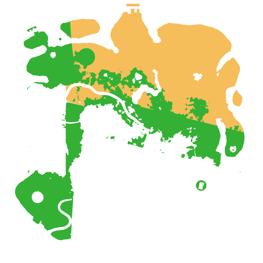 Biome Rust Map: Procedural Map, Size: 4000, Seed: 1819557037