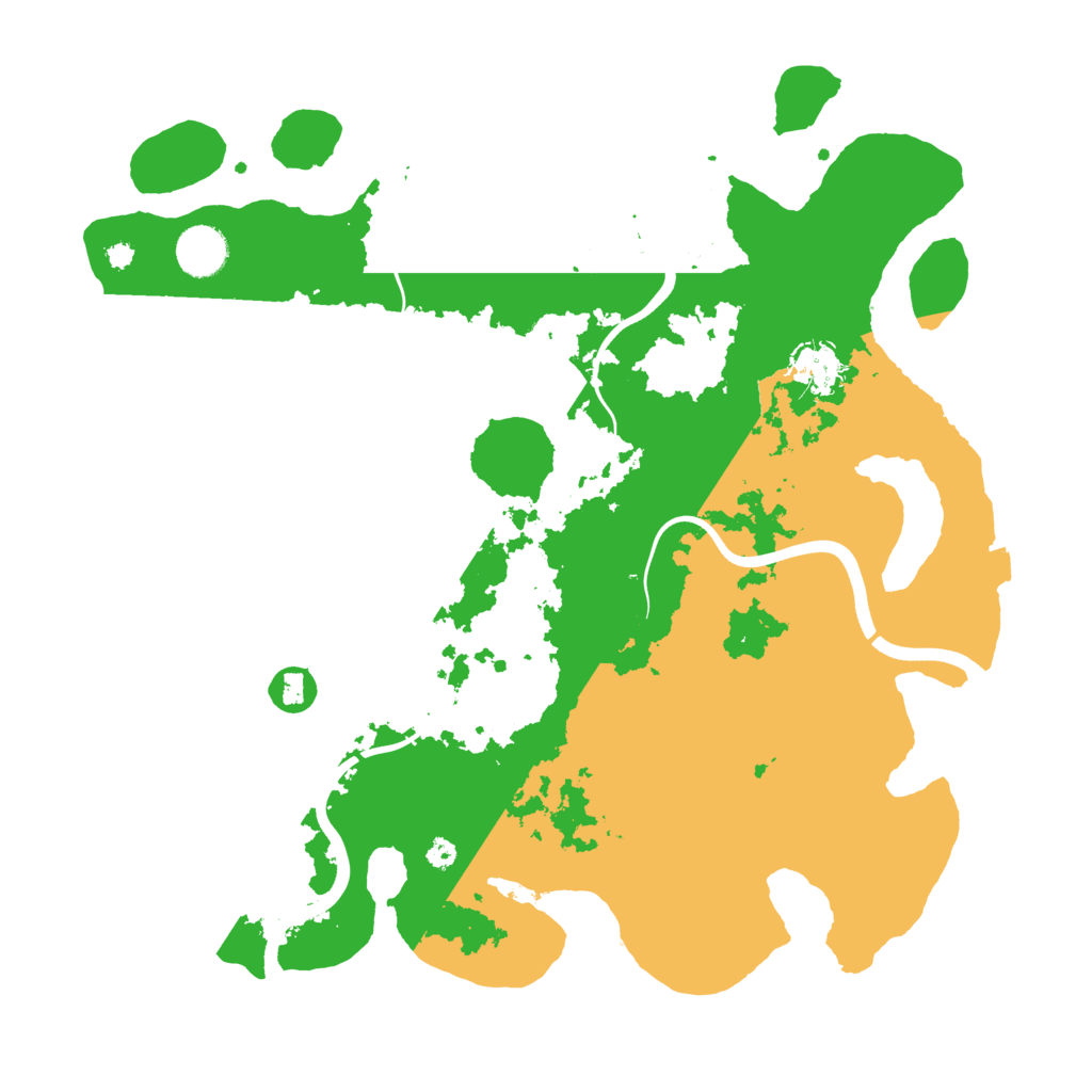 Biome Rust Map: Procedural Map, Size: 3750, Seed: 919173924