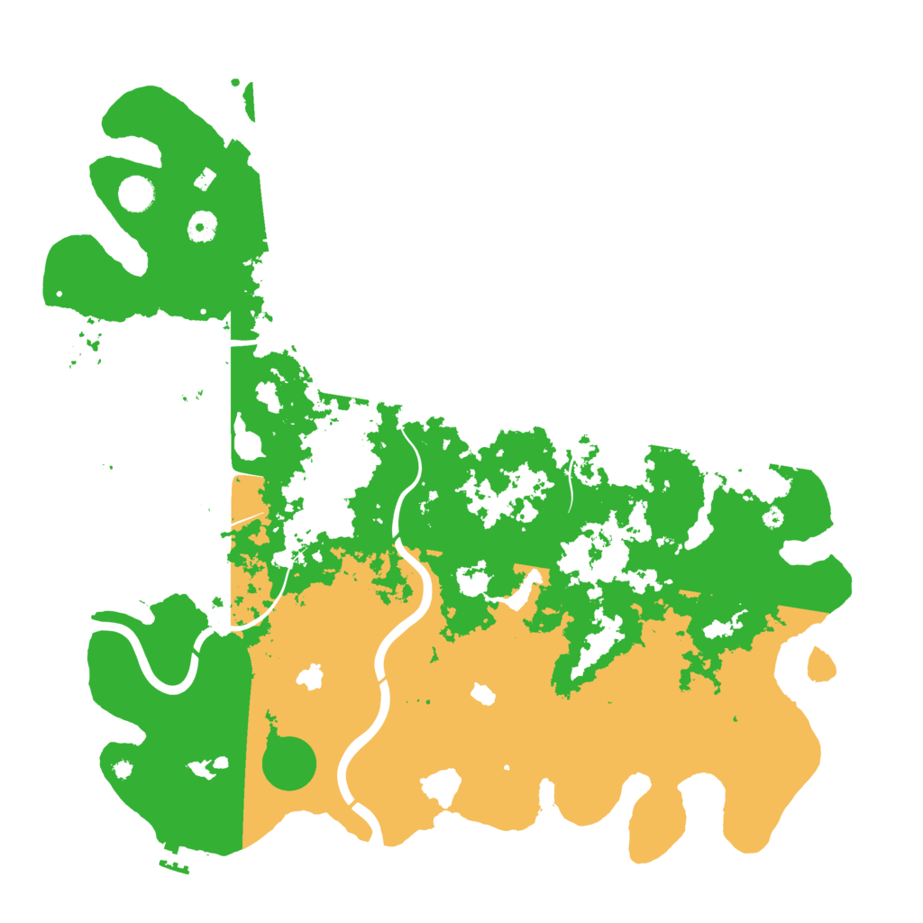 Biome Rust Map: Procedural Map, Size: 4500, Seed: 1417240668