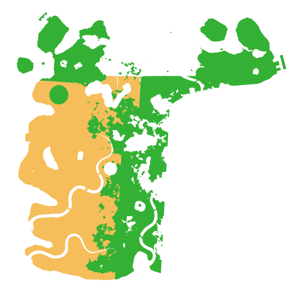 Biome Rust Map: Procedural Map, Size: 4250, Seed: 1585925581