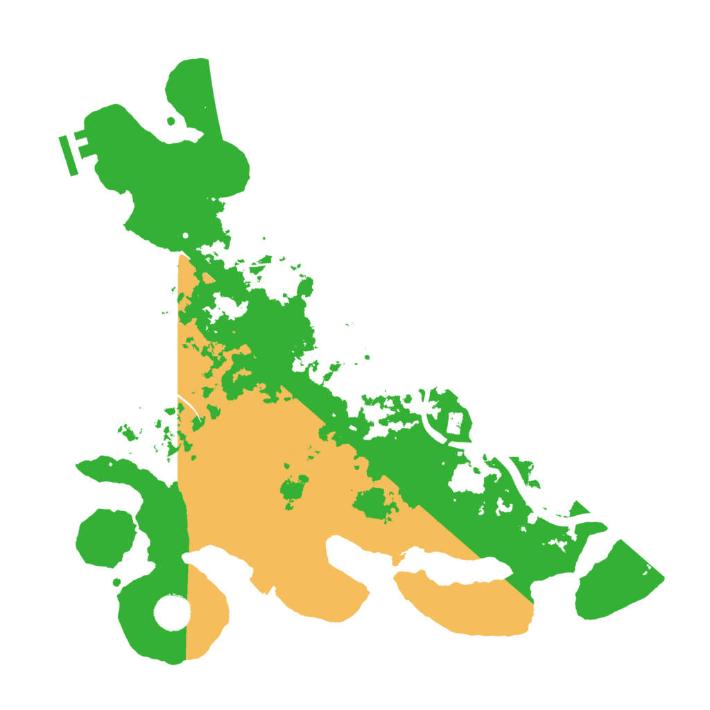 Biome Rust Map: Procedural Map, Size: 3500, Seed: 1753248562