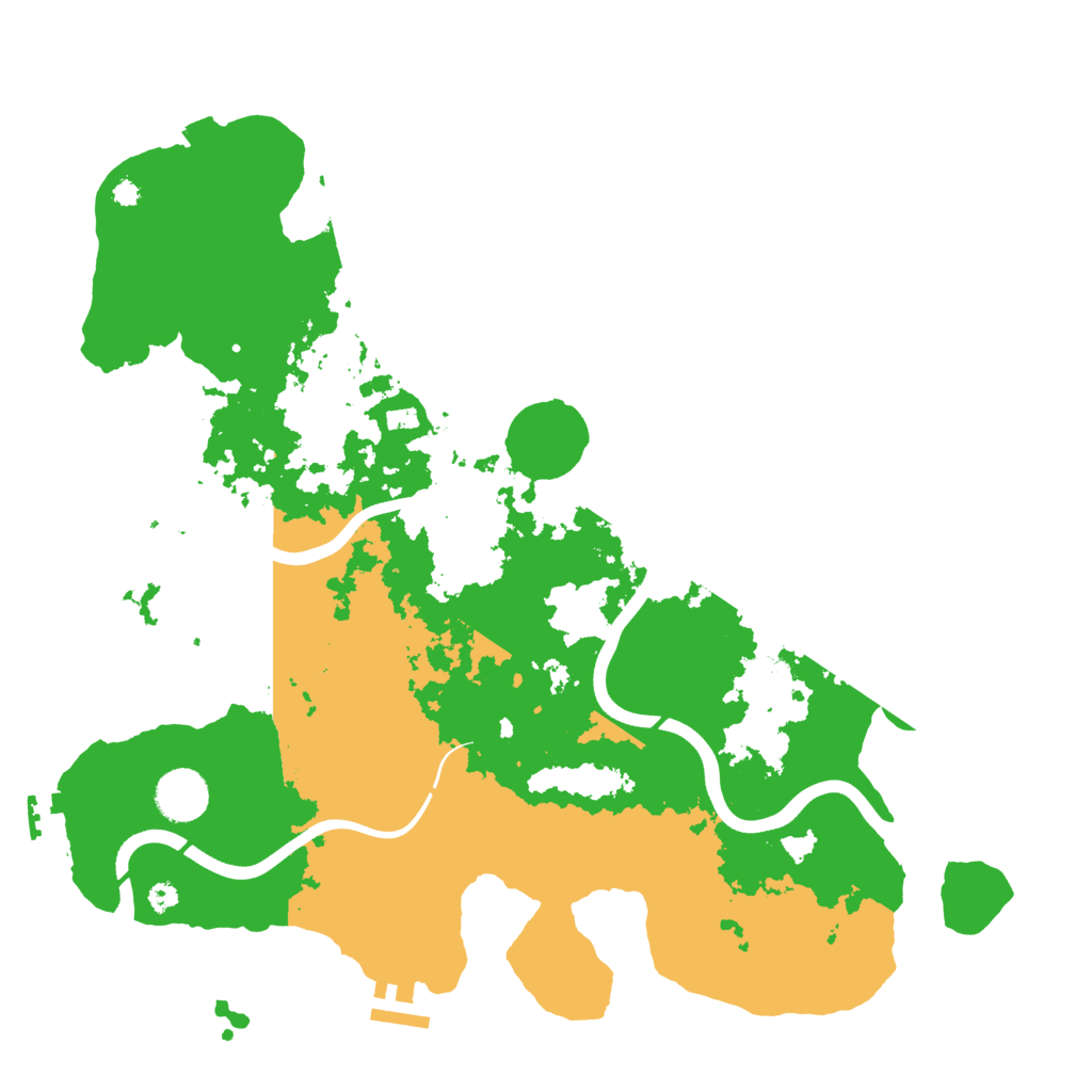 Biome Rust Map: Procedural Map, Size: 3750, Seed: 187033287