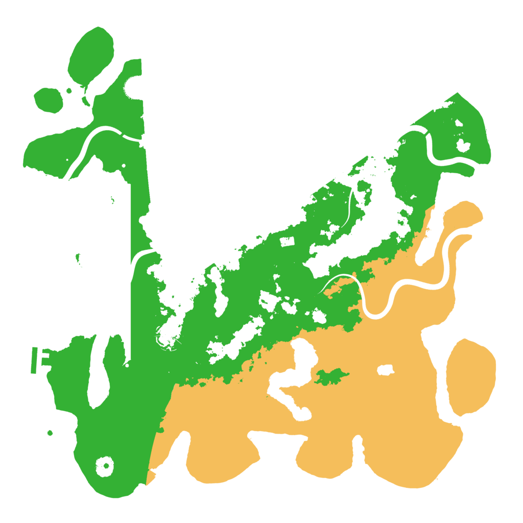 Biome Rust Map: Procedural Map, Size: 4000, Seed: 727382660