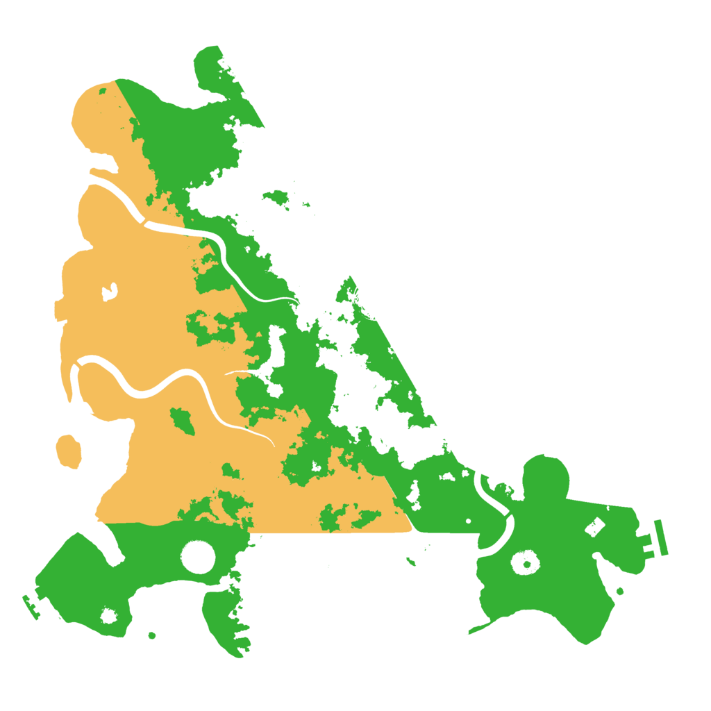 Biome Rust Map: Procedural Map, Size: 4000, Seed: 3257813