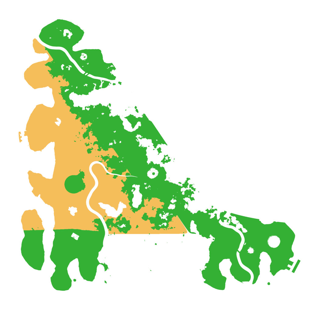 Biome Rust Map: Procedural Map, Size: 4500, Seed: 217480018