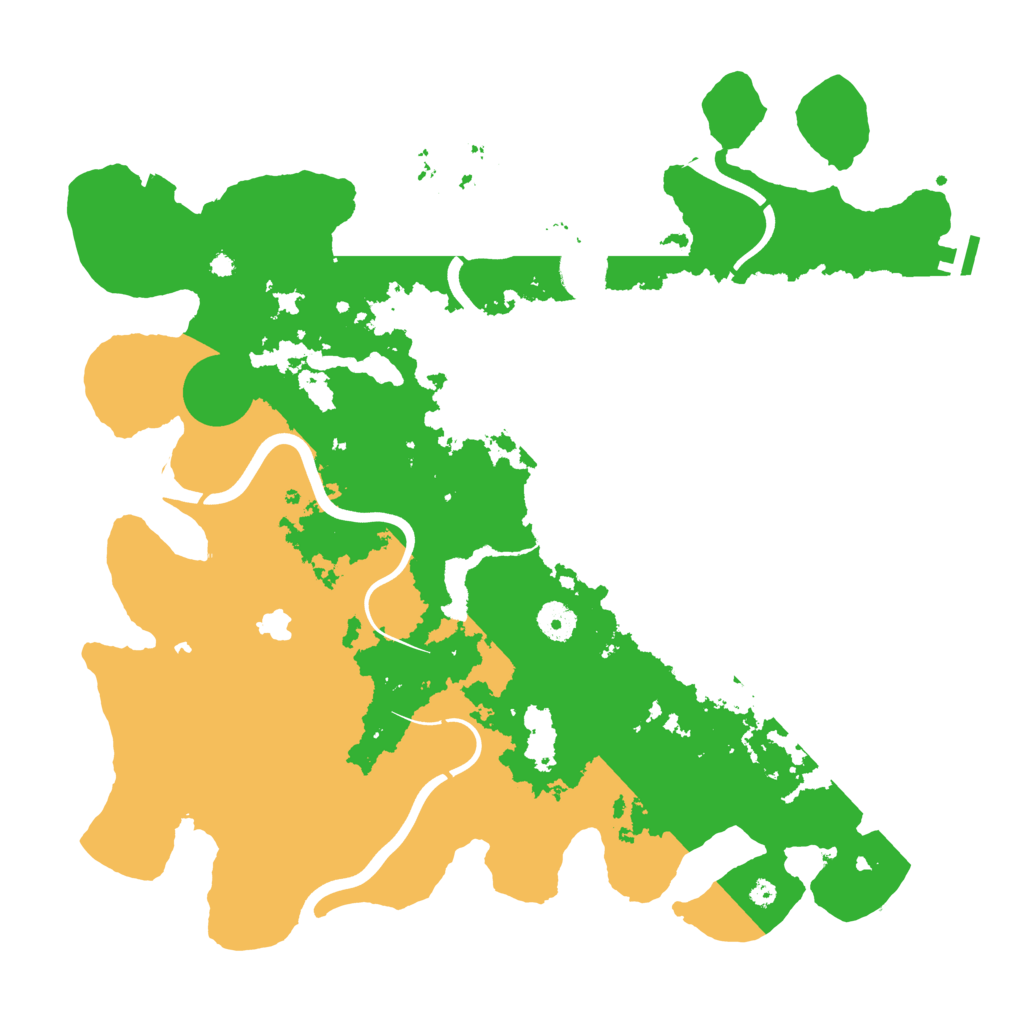 Biome Rust Map: Procedural Map, Size: 4000, Seed: 1464739540