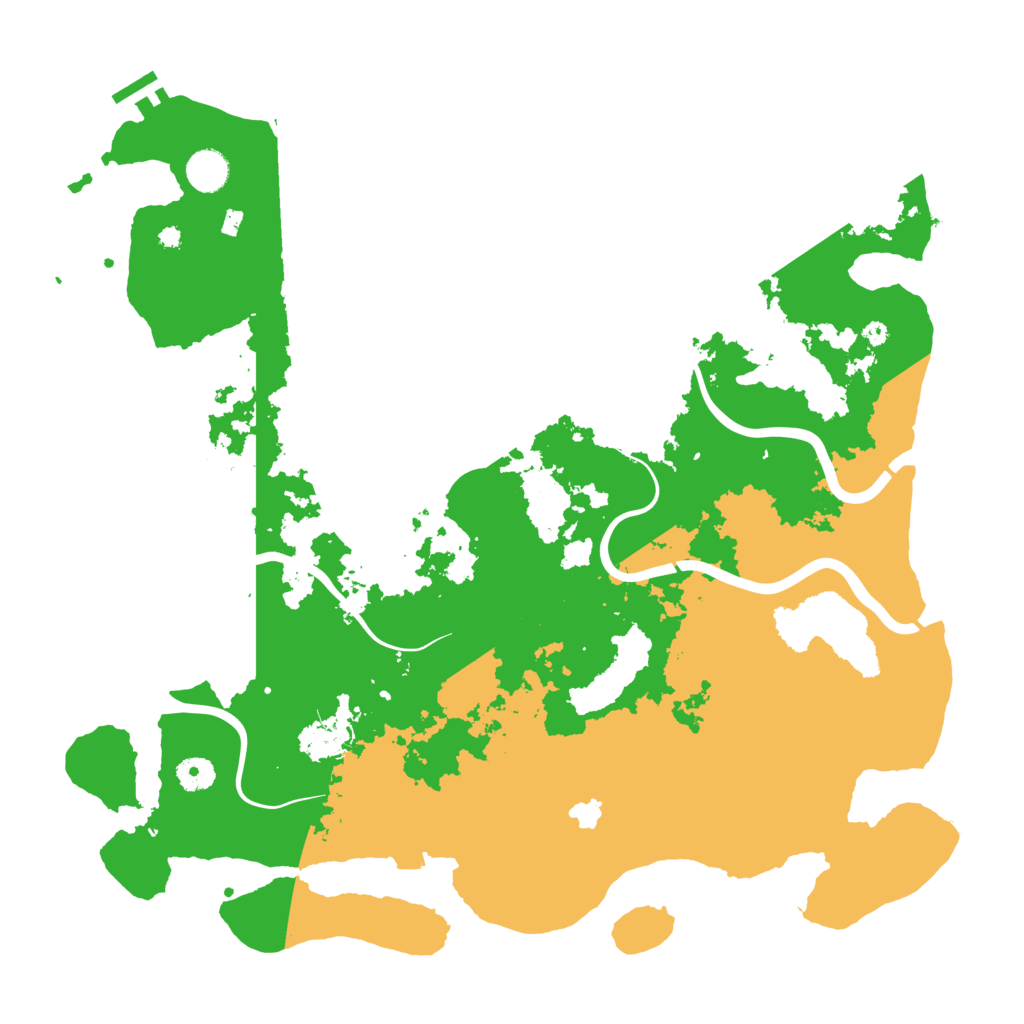 Biome Rust Map: Procedural Map, Size: 4250, Seed: 2128199742