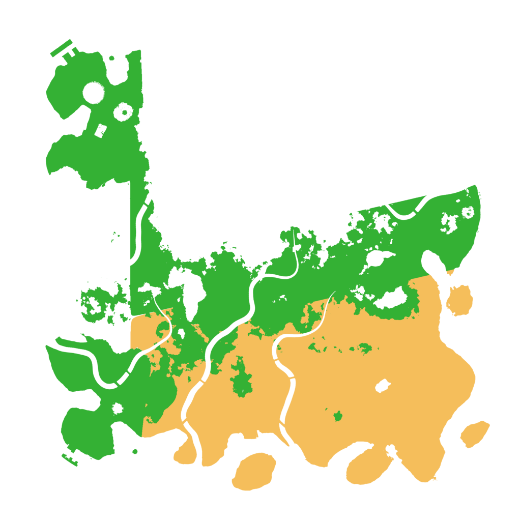 Biome Rust Map: Procedural Map, Size: 4250, Seed: 916247774