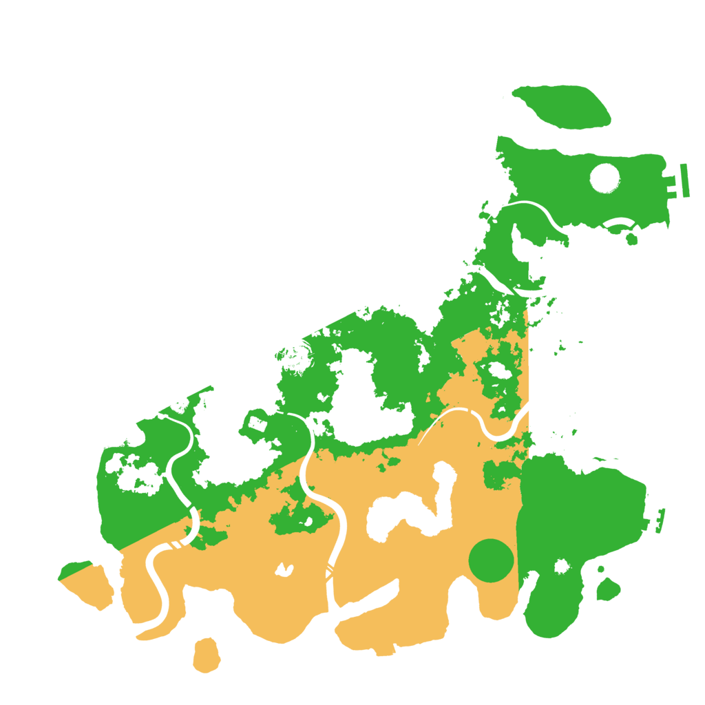 Biome Rust Map: Procedural Map, Size: 4250, Seed: 2143542201