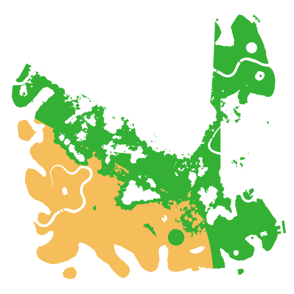 Biome Rust Map: Procedural Map, Size: 4750, Seed: 143217