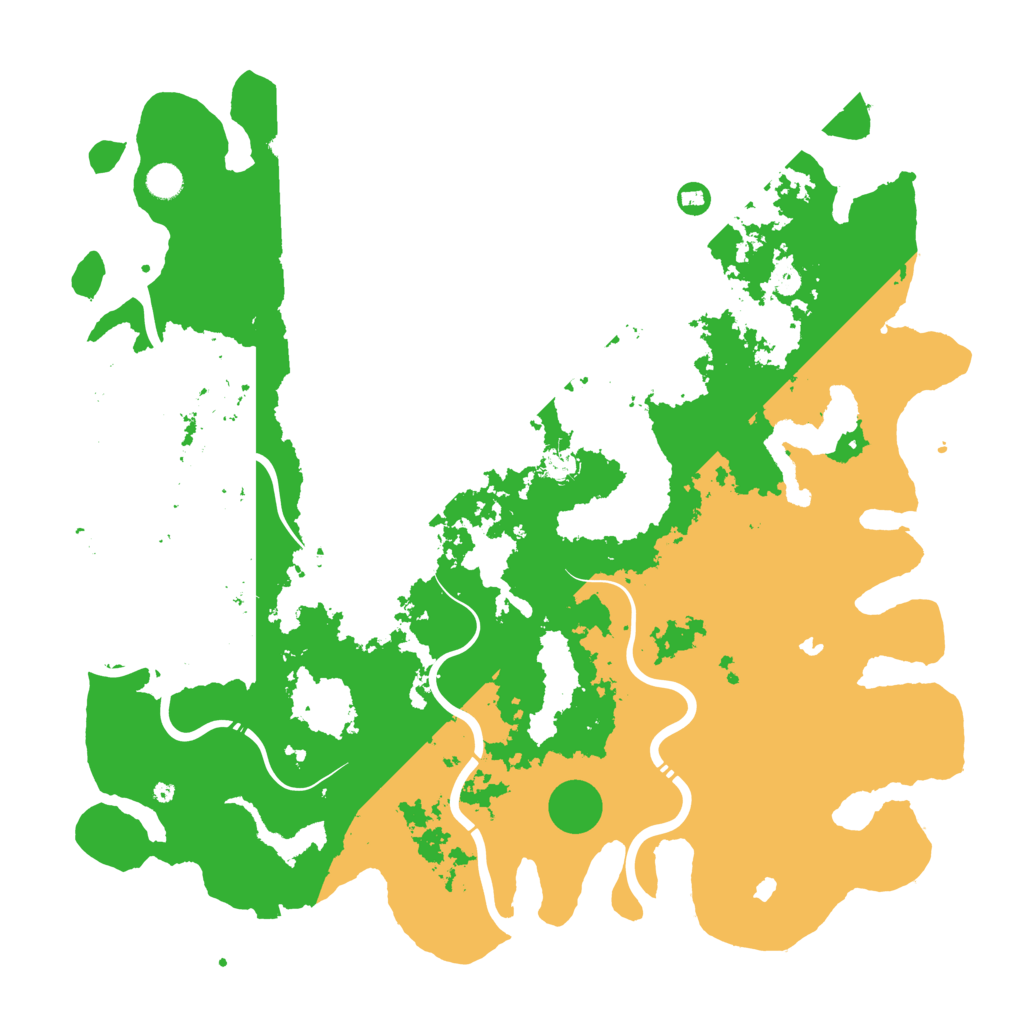Biome Rust Map: Procedural Map, Size: 5000, Seed: 85768873