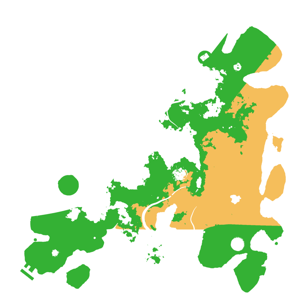 Biome Rust Map: Procedural Map, Size: 4000, Seed: 643032830