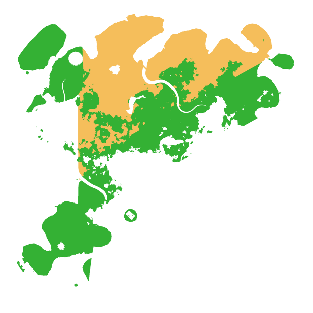 Biome Rust Map: Procedural Map, Size: 4000, Seed: 540507449