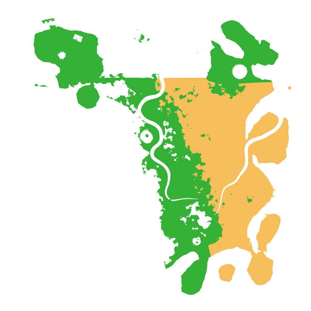 Biome Rust Map: Procedural Map, Size: 3750, Seed: 532036425
