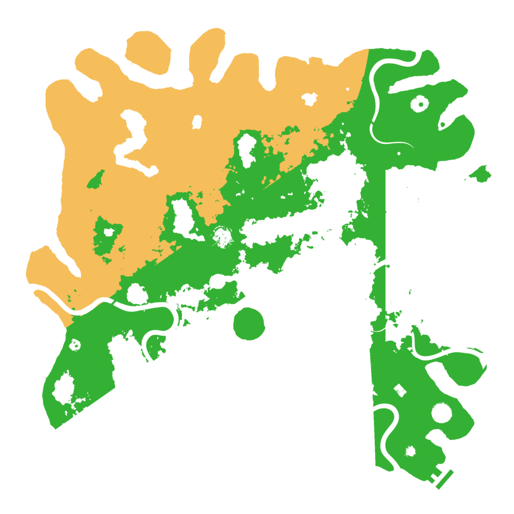 Biome Rust Map: Procedural Map, Size: 4500, Seed: 1498675010