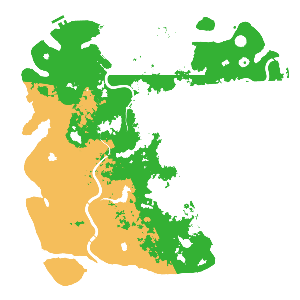 Biome Rust Map: Procedural Map, Size: 4500, Seed: 5552588