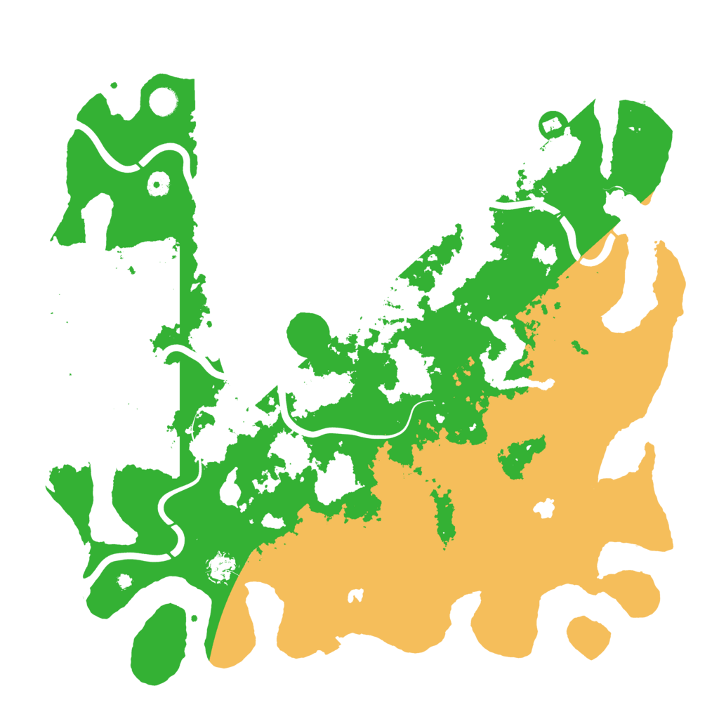 Biome Rust Map: Procedural Map, Size: 4500, Seed: 1239704342