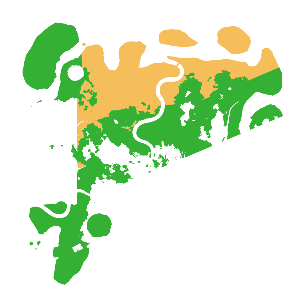 Biome Rust Map: Procedural Map, Size: 3500, Seed: 117060411
