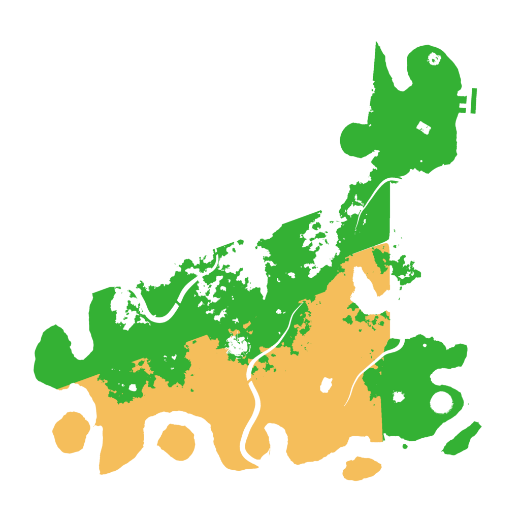 Biome Rust Map: Procedural Map, Size: 4145, Seed: 14000