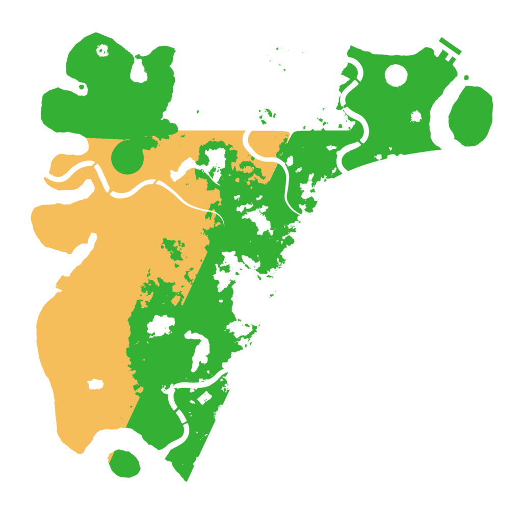 Biome Rust Map: Procedural Map, Size: 4250, Seed: 241073654