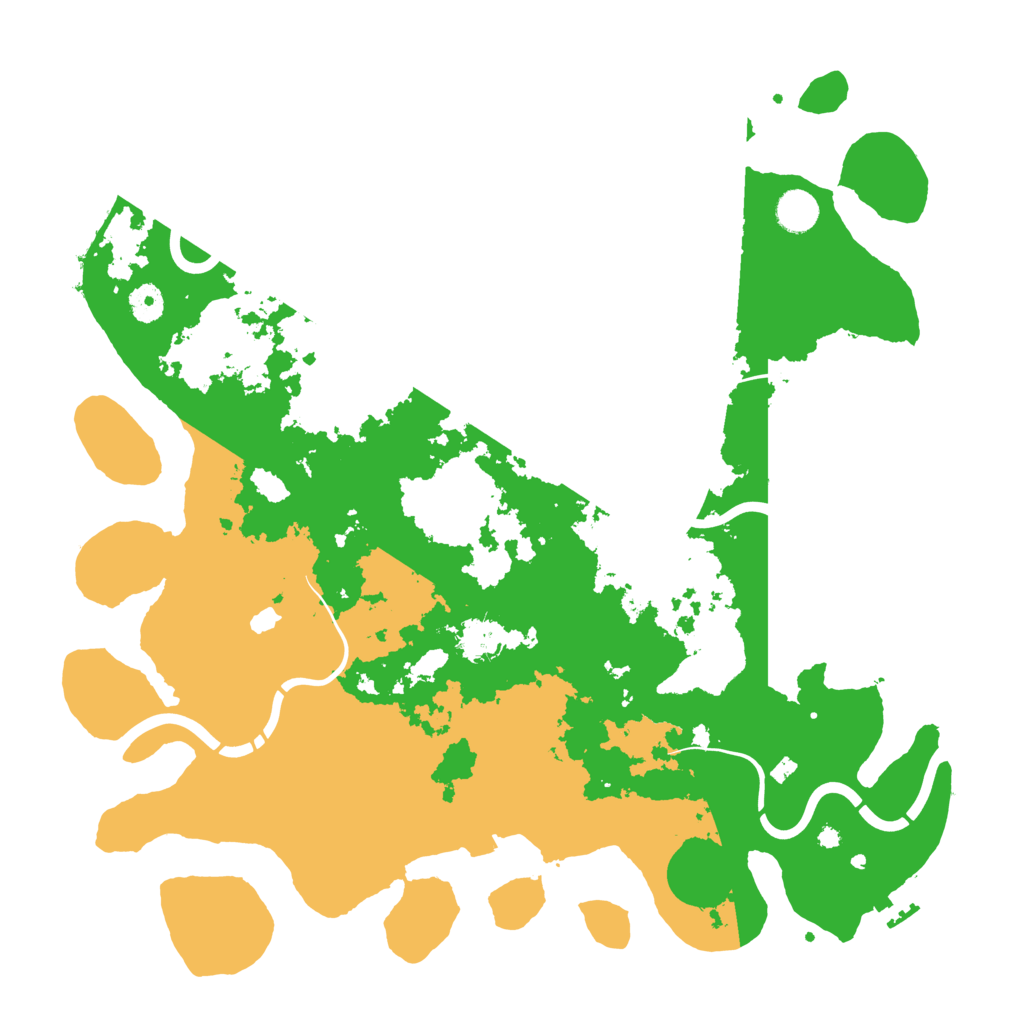 Biome Rust Map: Procedural Map, Size: 4250, Seed: 282478011
