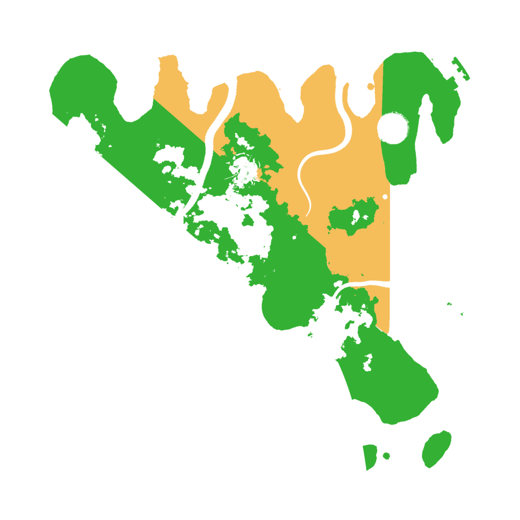 Biome Rust Map: Procedural Map, Size: 3000, Seed: 697022235