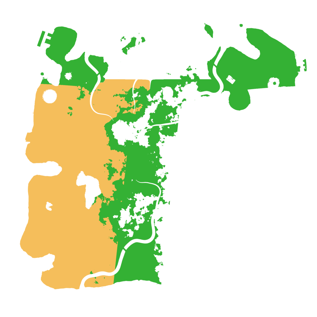 Biome Rust Map: Procedural Map, Size: 4000, Seed: 186572399