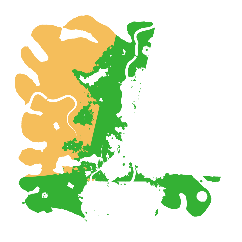 Biome Rust Map: Procedural Map, Size: 4000, Seed: 454696370