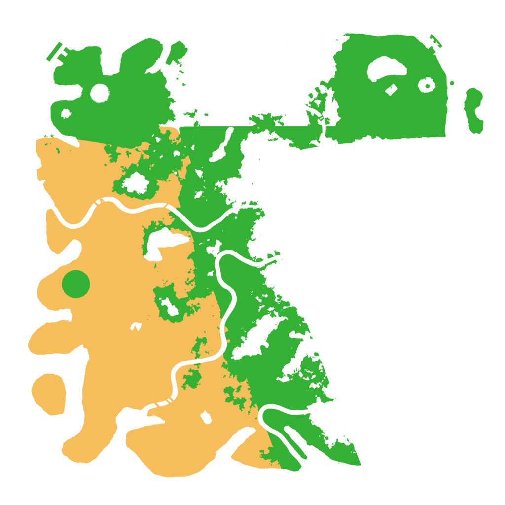 Biome Rust Map: Procedural Map, Size: 4750, Seed: 2095917585