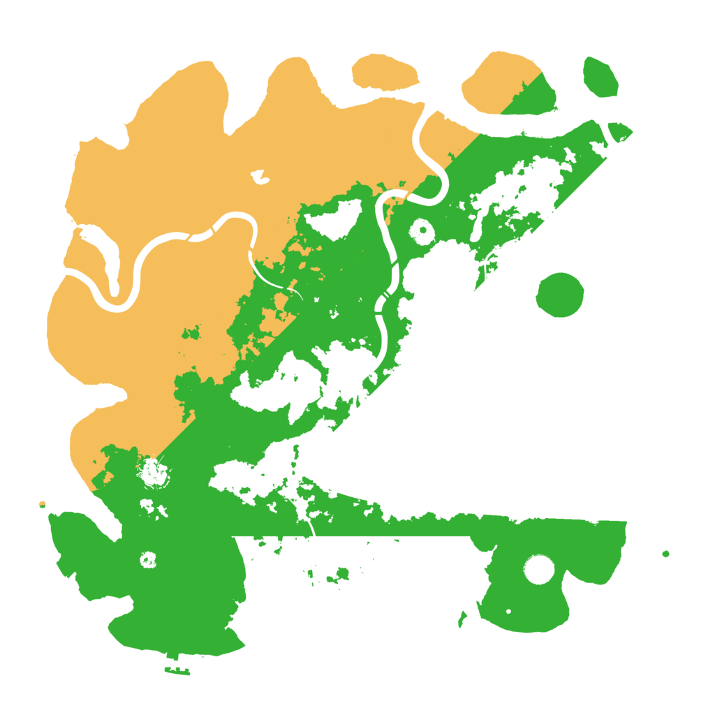 Biome Rust Map: Procedural Map, Size: 4250, Seed: 2083636731
