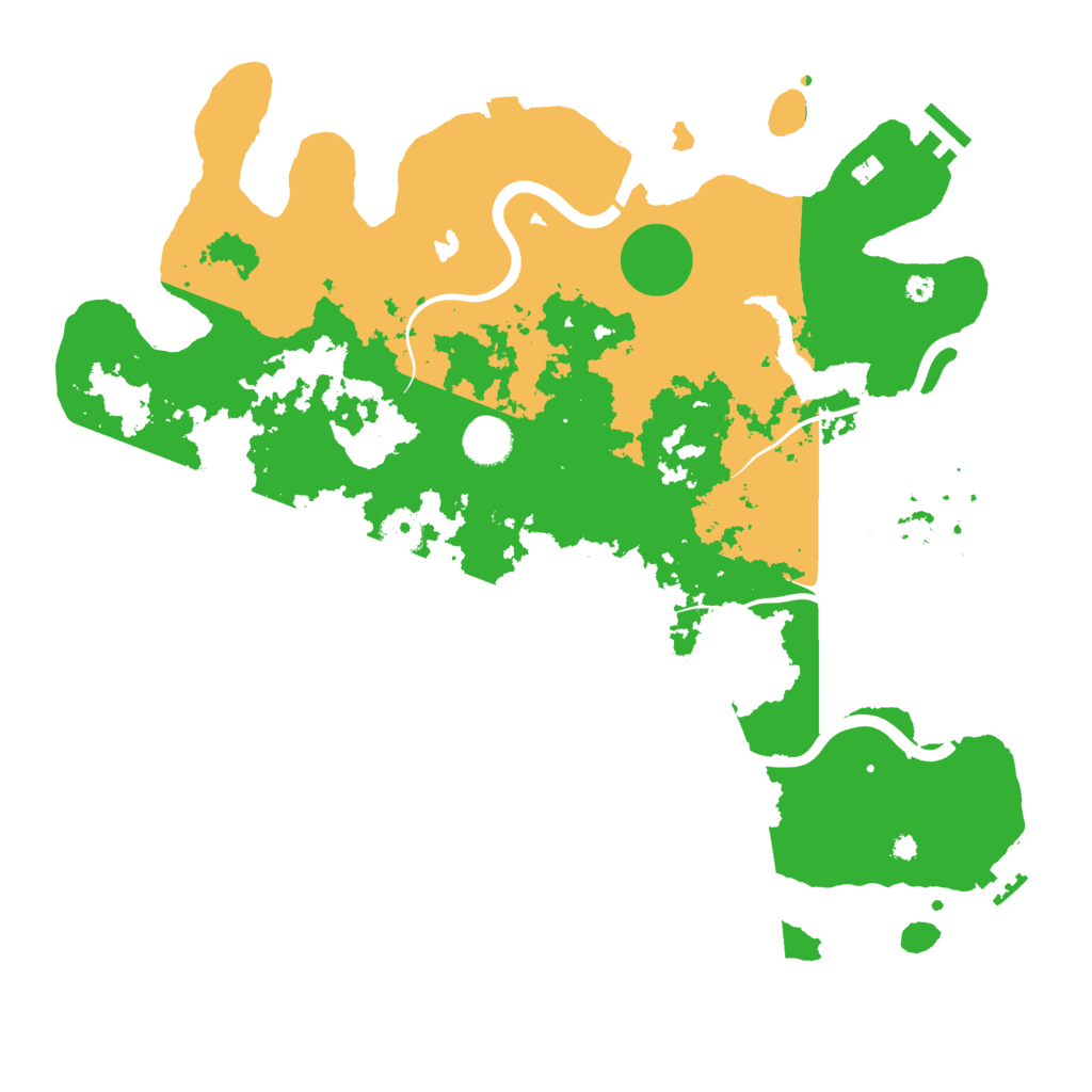 Biome Rust Map: Procedural Map, Size: 4000, Seed: 1623625250