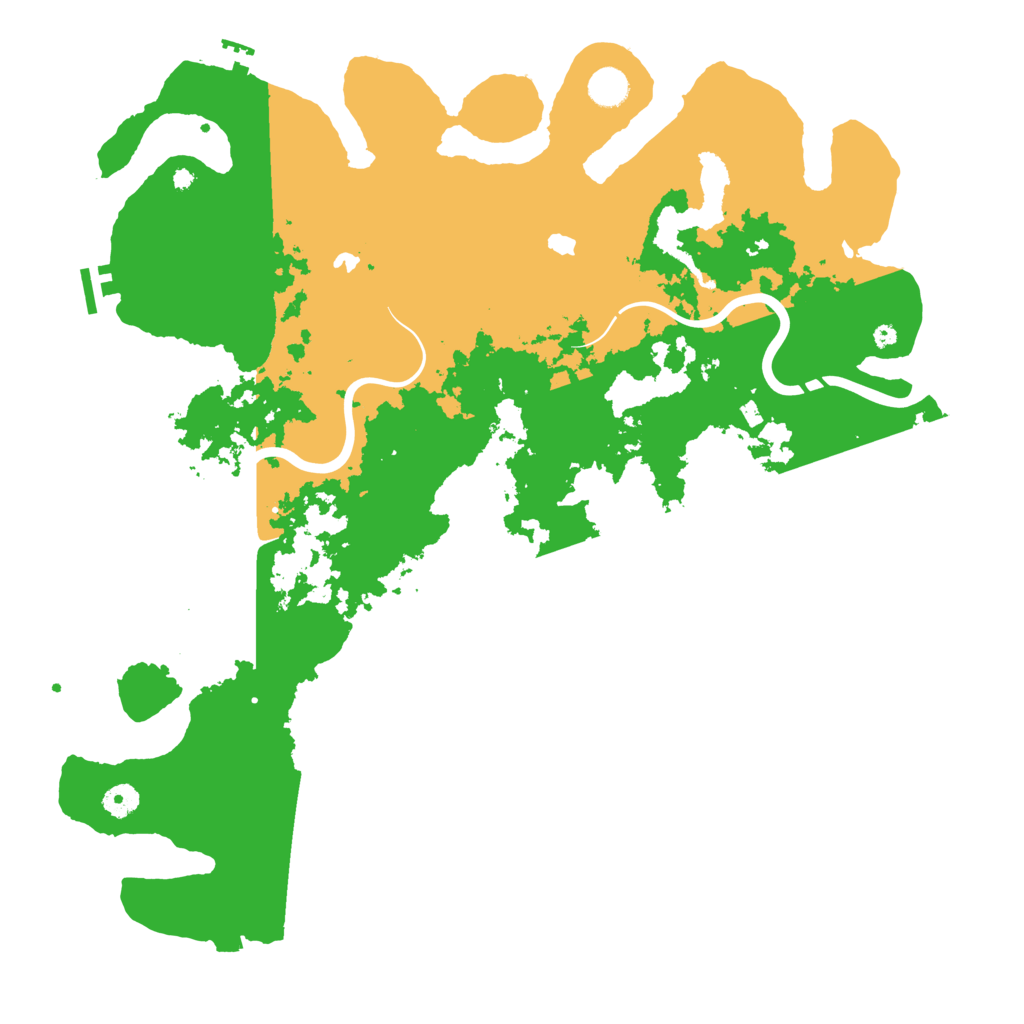 Biome Rust Map: Procedural Map, Size: 4500, Seed: 1405080659