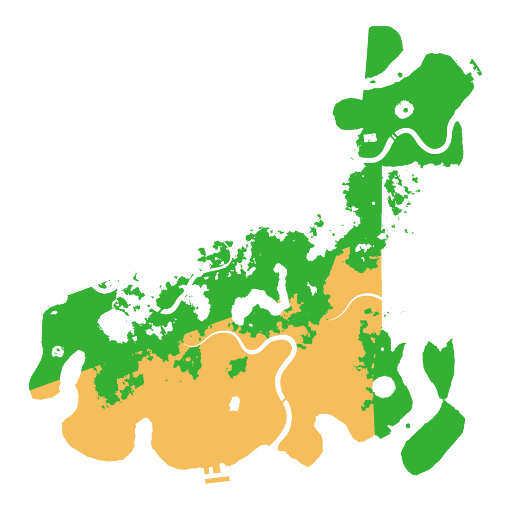Biome Rust Map: Procedural Map, Size: 4250, Seed: 1514333681