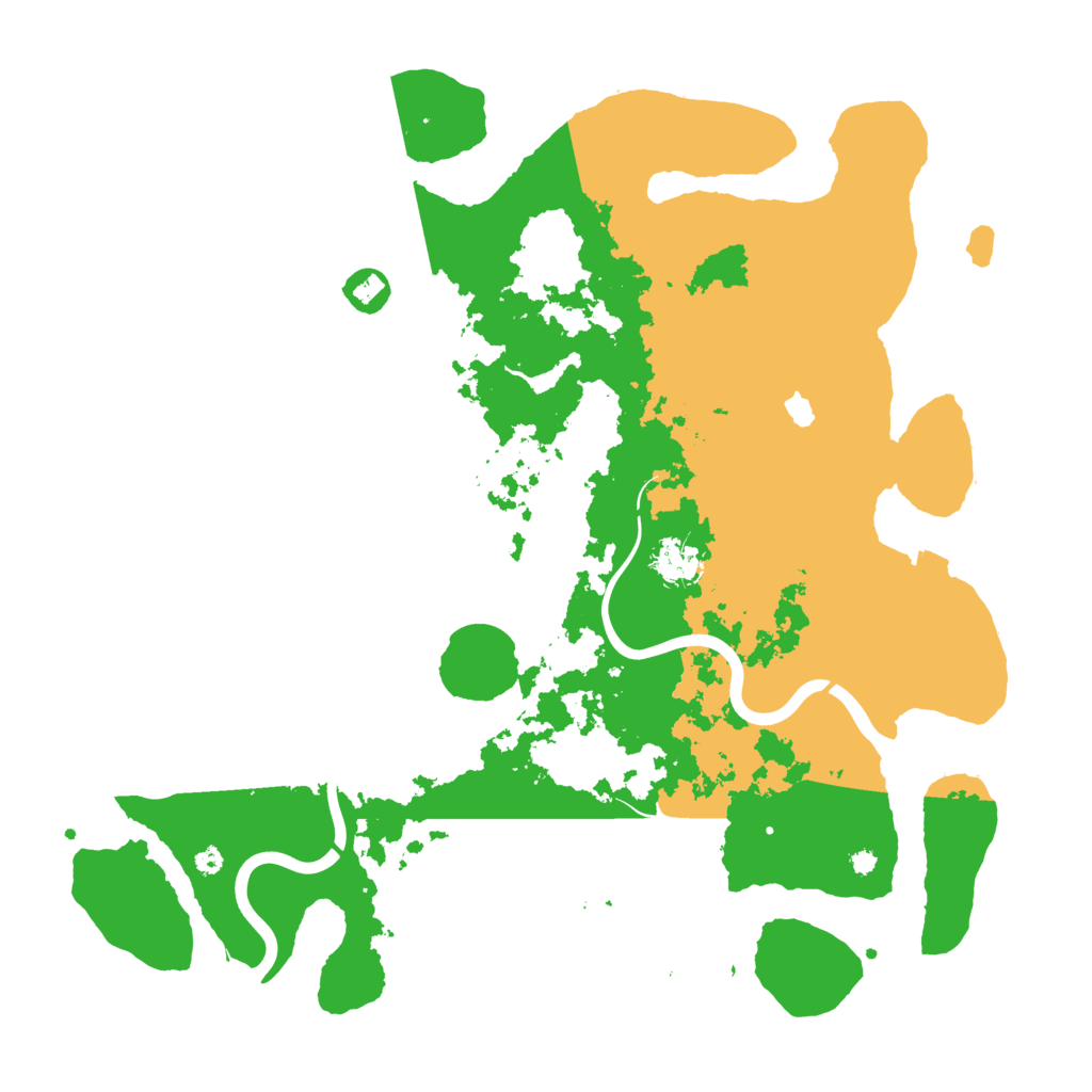Biome Rust Map: Procedural Map, Size: 4000, Seed: 660678408