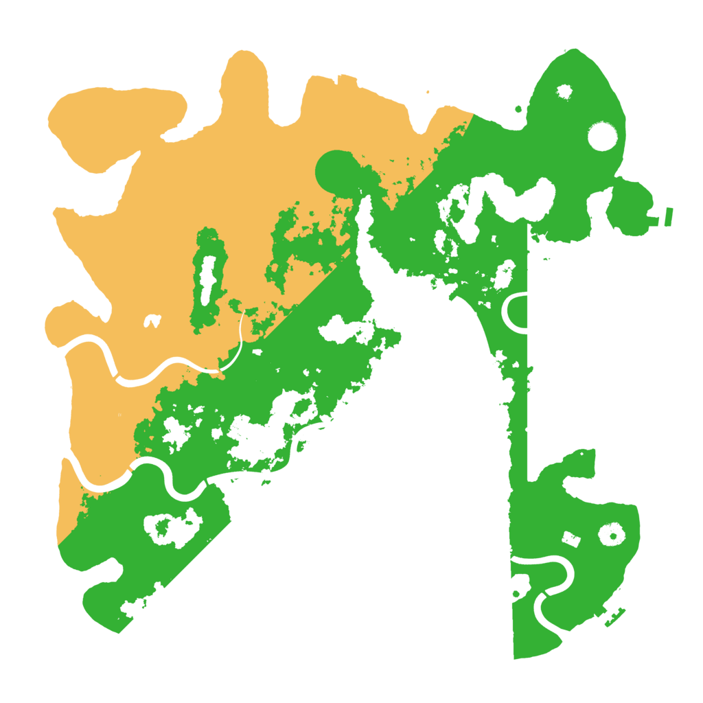Biome Rust Map: Procedural Map, Size: 4250, Seed: 9128526