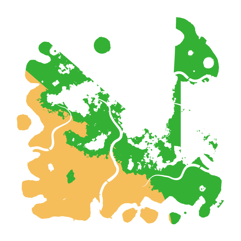Biome Rust Map: Procedural Map, Size: 4000, Seed: 920354545