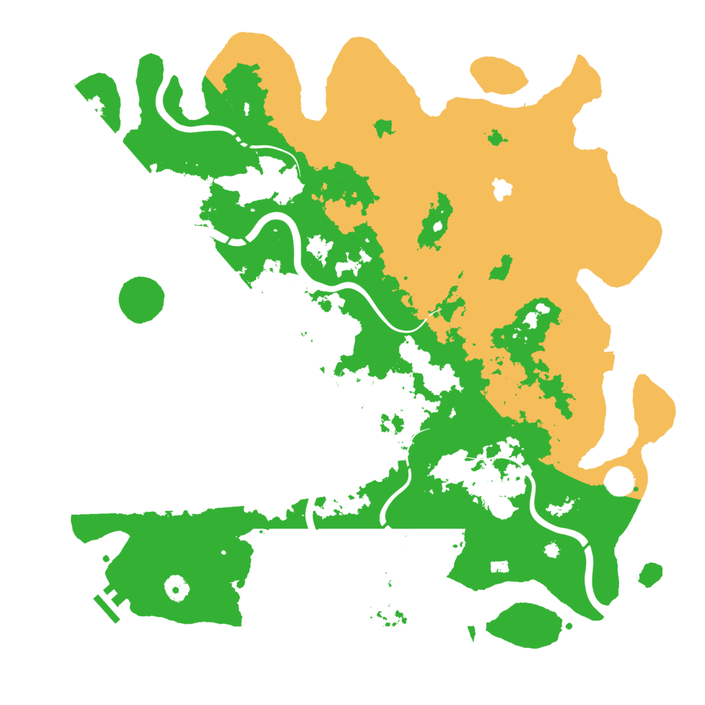 Biome Rust Map: Procedural Map, Size: 4250, Seed: 364735583